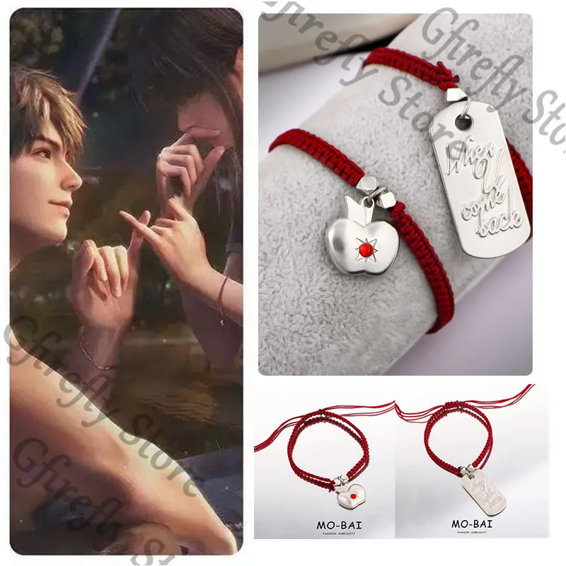 

Anime Love and Deepspace Caleb Hand Chain Bracelet Hanging Wire Collect Ambitus Accessories Apple Cosplay Grab Rope Gift