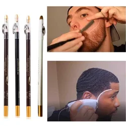 Men's Beard Edge Hairdressing Pencil Sharpener Hair Line Pen Barber Barbershop Accessories for Eyebrow Makeup Trace