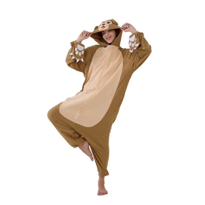 Women Onesies Animal  Kigurum For Adults Halloween Cosplay Costume Full Body Clothes Winter Sleepwear Christmas One-Piece Pijama