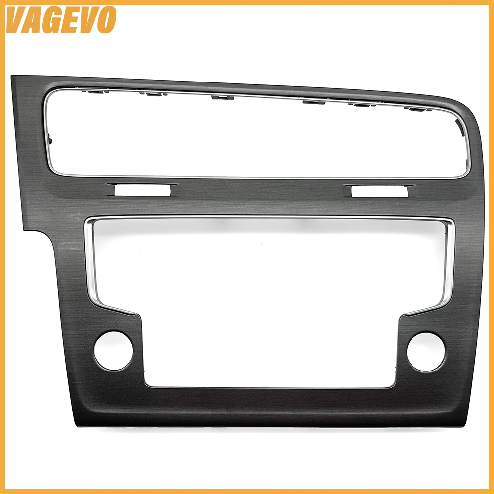 

6.5 Inch Brushed Gray Radio Panel Decorative Frame For VW Golf 7 MK7 Mechanical Screen MIB Host Decorative Frame 5GG 819 728