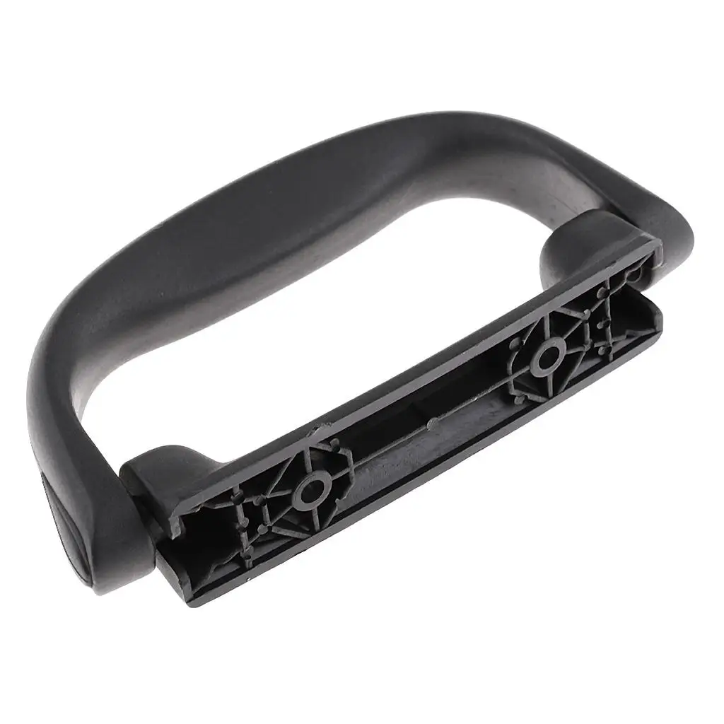 Travel Suitcase Grip Black Plastic 160mm Replacement Luggage Handle Case Grip Comfortable Hold for Suitcase Support Users