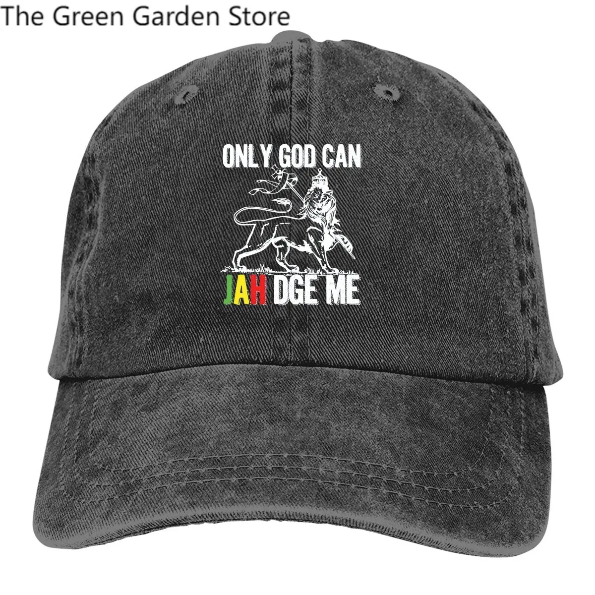 Summer Cap Sun Visor Only God Can Judge Me Hip Hop Caps Jamaica Lion Cowboy Hat Peaked Hats