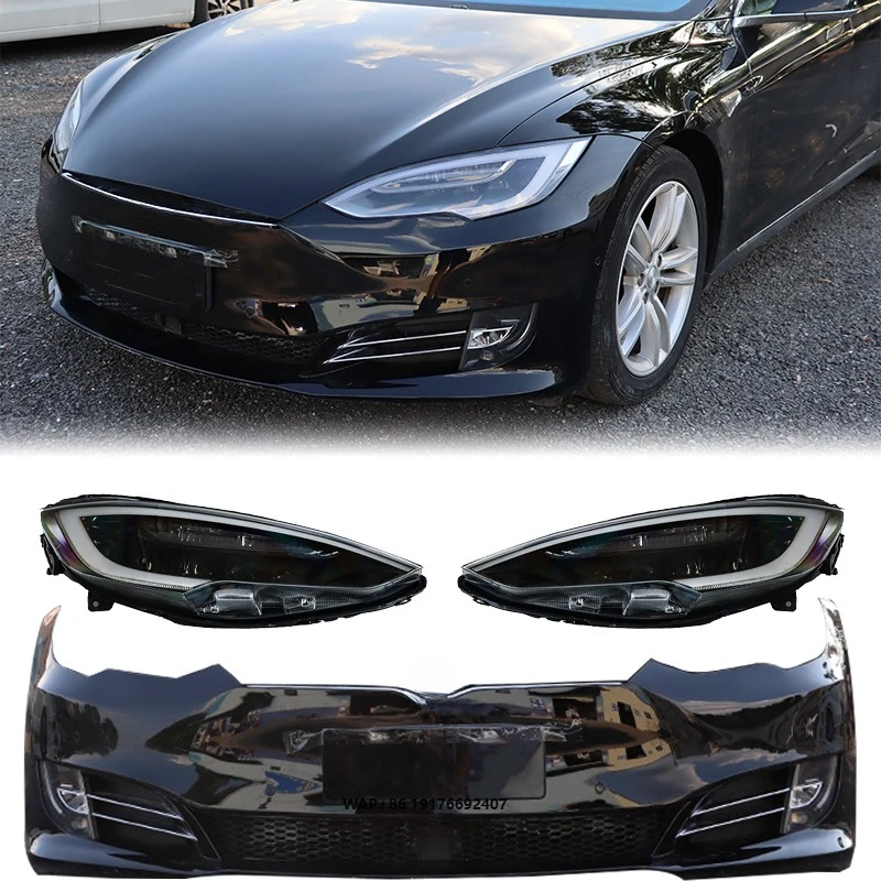 Model S Generation Upgrade Front Bumper and Headlight for Cars
