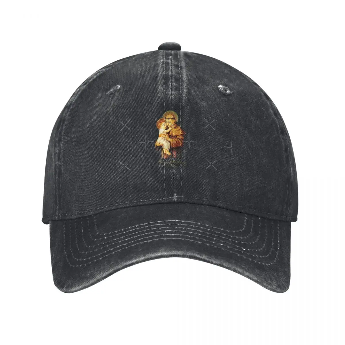 St Anthony Of Padua Vintage Catholic Saint Infant Jesus Fashion berretto da Baseball berretto con visiera cappello da uomo berretto da donna berretto da uomo