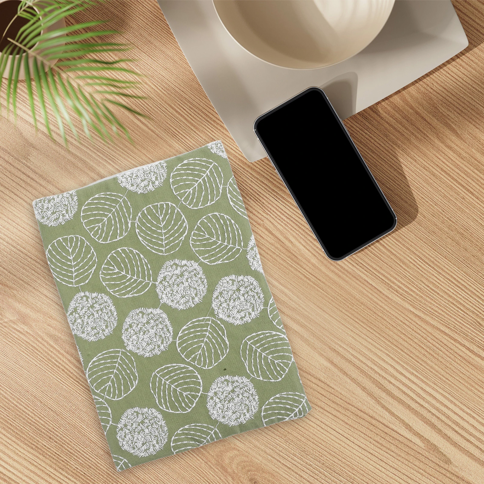 

Fabric Book Cover Protector Covers Washable Bookcloth for Women Sleeve Adjustable
