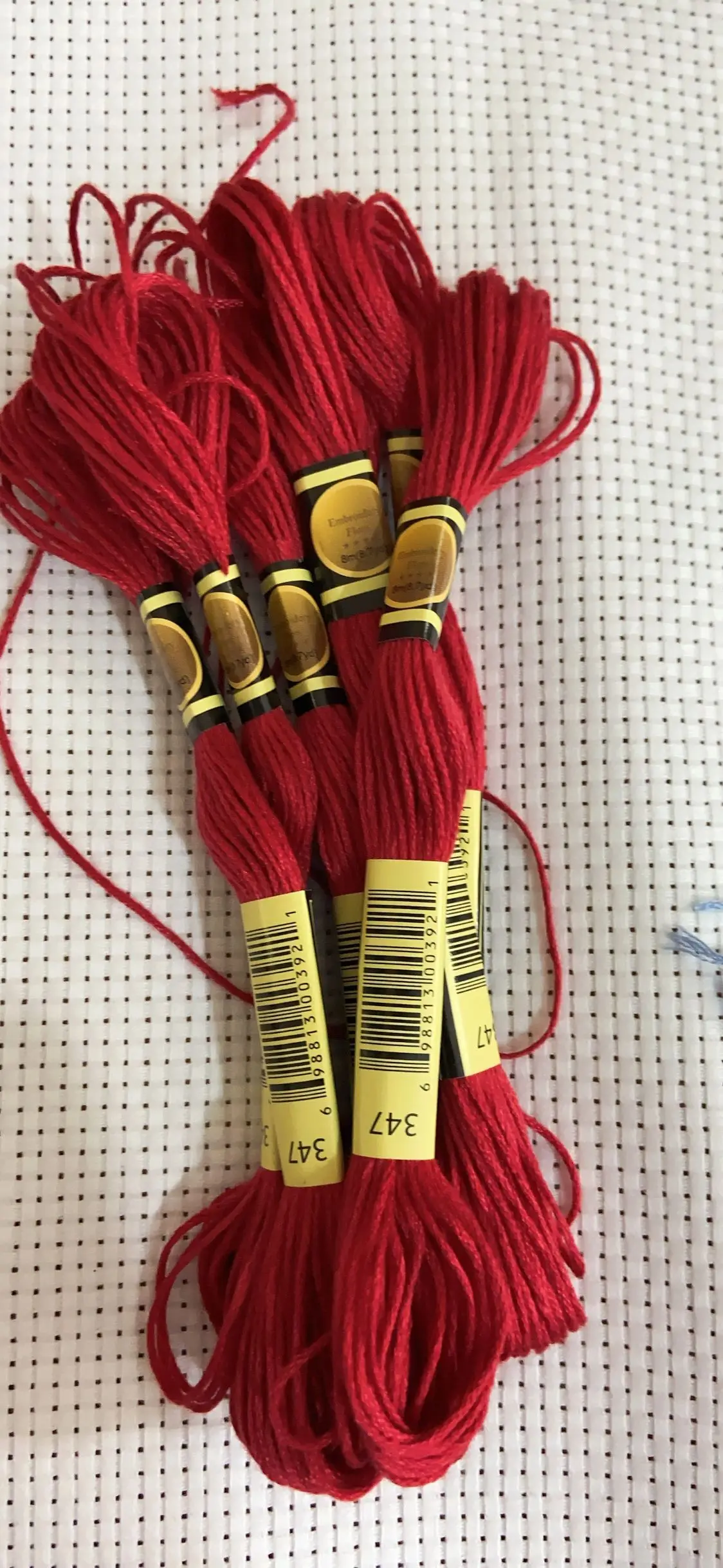 

10 шт./лот, набор ниток для вышивки крестиком, нить для вышивания для начинающих, браслет для рукоделия «сделай сам», Craft8M, моток без повторения, Радуга, DMC CODE 347