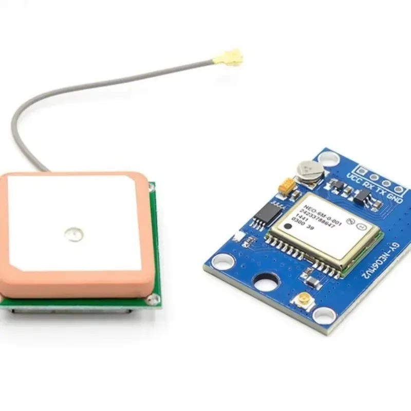 GY-NEO-6M/7M/8M GPS Module withActive Ceramic Antenna, High Sensitivityfor Arduino/Raspberry Pi/STM32, UAV Drone Navigation
