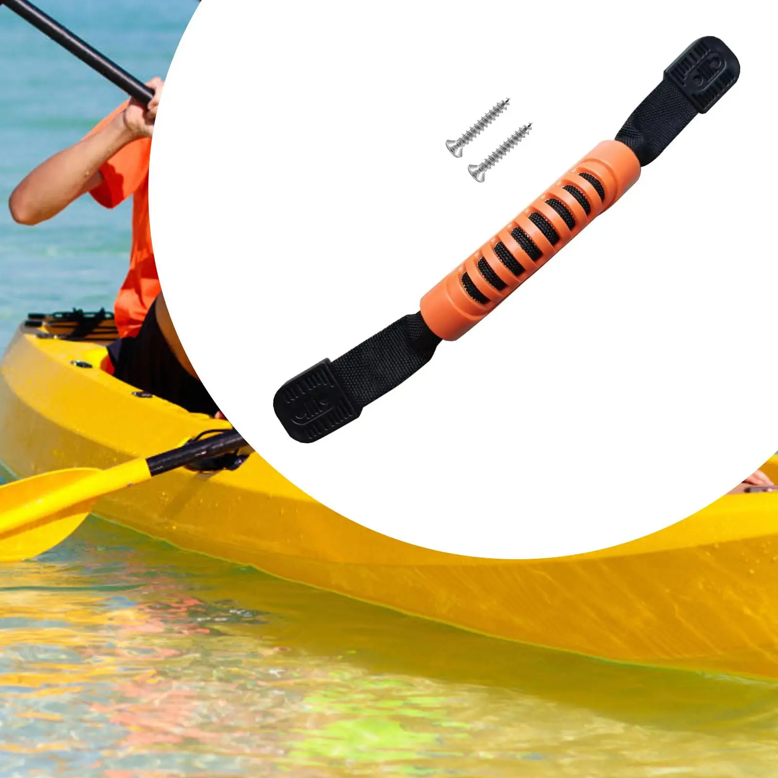 

Generic Kayak Carry Handle Wear Resistant Comfortable Grip Canoe Boat Handle