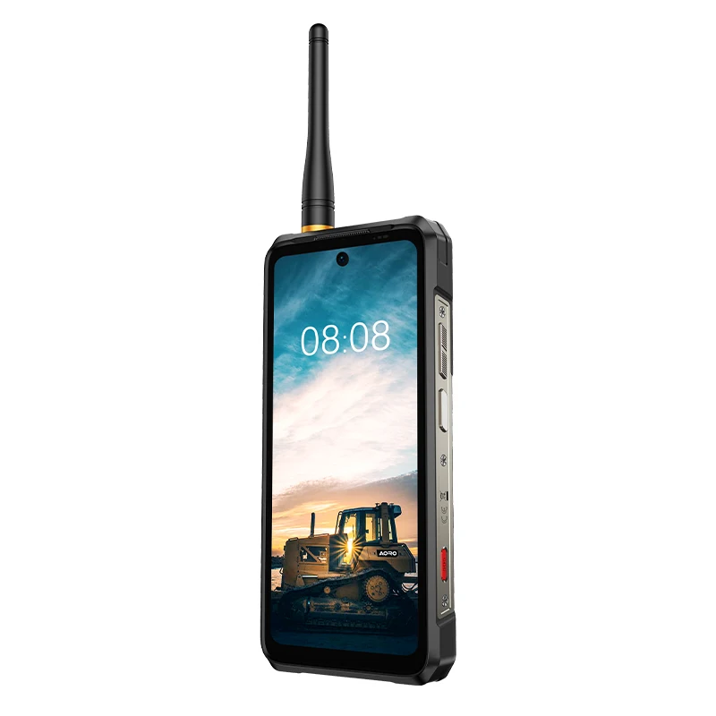 

5G PoC DMR Mobile Radio Aoro GPS Walkie Talkie 14400mAh 24h Working Time Or More Walkie Talkie PTT Phone