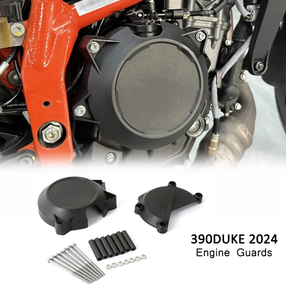 

Аксессуары для мотоциклов, левая и правая сторона, защитная крышка корпуса двигателя для 390 2024-