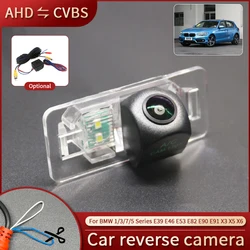 AHD Waterproof Night Vision Car Rear View Reverse Camera With Rectifier for BMW 1/3/7/5 Series E39 E46 E53 E82 E90 E91 X3 X5 X6