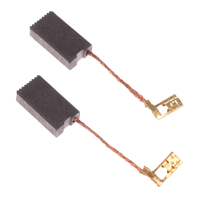 2pcs High Quality 6.3x12x22mm Mini Drill Electric Grinder Replacement Parts Carbon Brushes