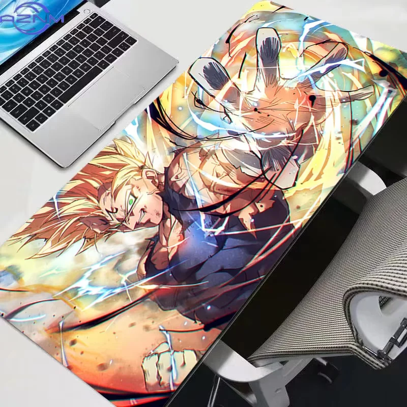 Mauspad Gamer PC Computer Großes XXL Schreibtischpad Tastatur Anime Gaming Zubehör Mauspad DBZ Dragon Ball Z Teppich