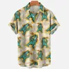 Hawaiian Beach Travel Surf Casual Shirts with 3D Printing