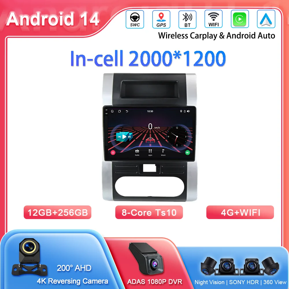 

Car Android QLED Screen For Nissan X-Trail X - Trail X Trail 2 T31 2007 - 2015 Auto Radio Multimedia Player GPS Navigation 2DIN