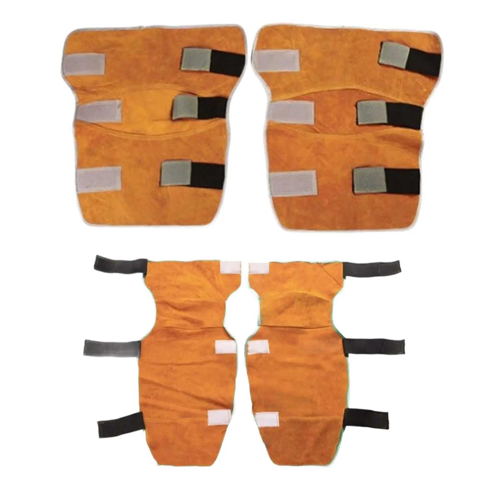 Welding Leg Covers Easy to Wear Knee Protector for Chemical Industry Cutting