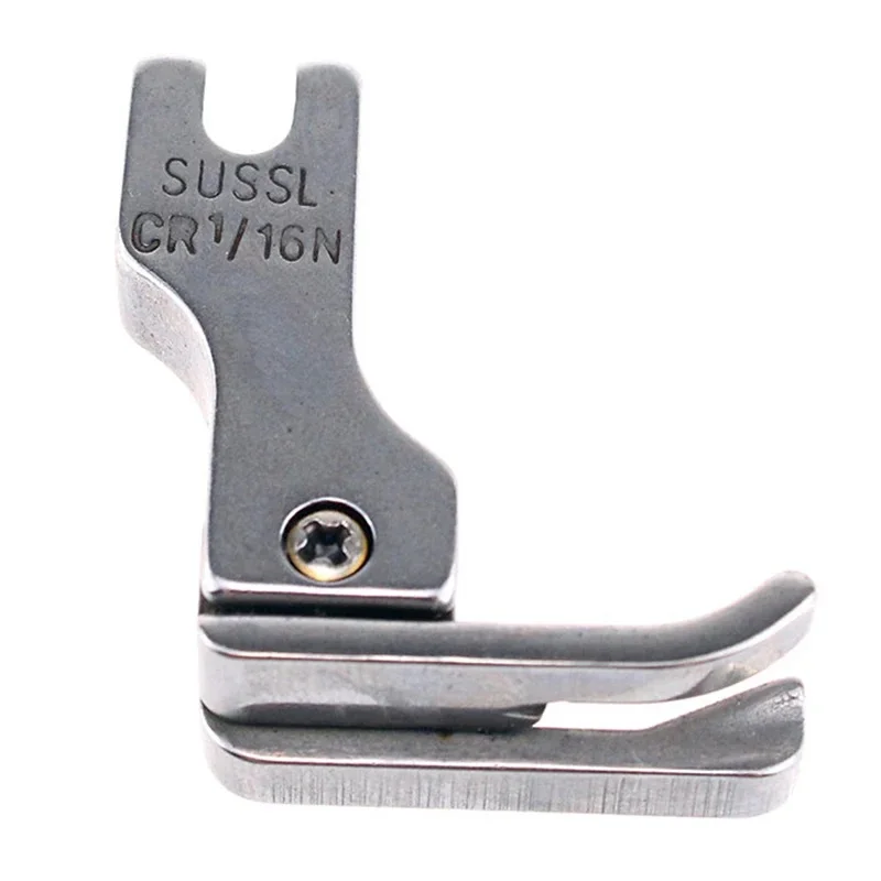 High Low Compensating Feet Narrow Type For Knitt and Thin Materials Zipper Presser Feet Edge Guide Presser Foot