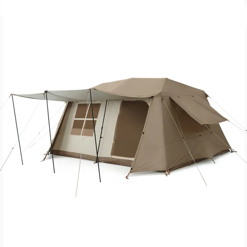 Ridge 13 Automatic Tent Outdoor Camping Equipment Two Bedroom One Living Room Wilderness Cabin