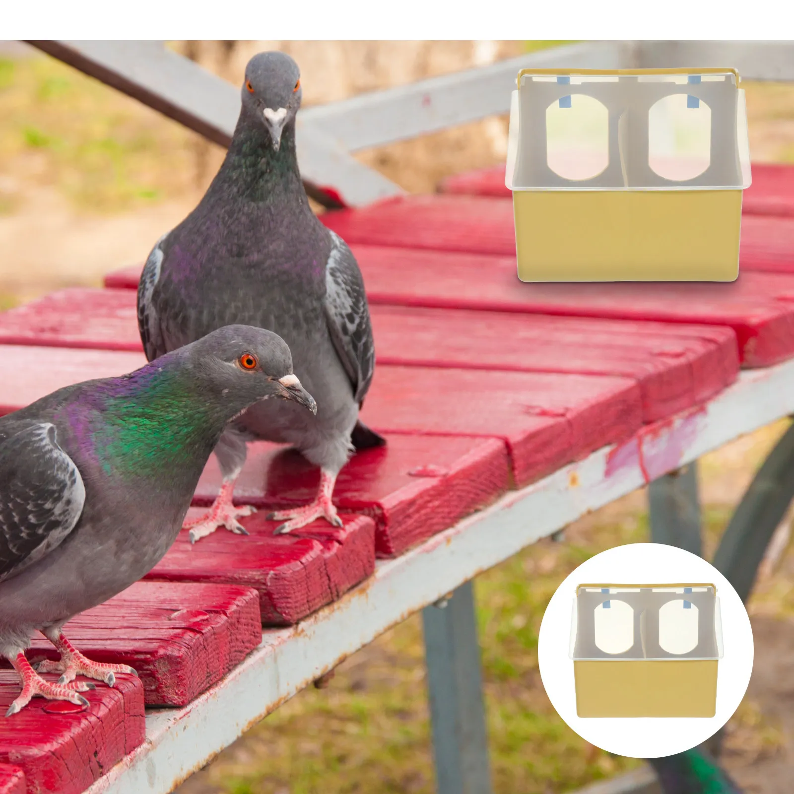 

Пластиковая кормушка для перепелов, прочный и долговечный материал, домашняя кормушка для птиц, многофункциональная чаша для птиц, легко чистится, практичная.