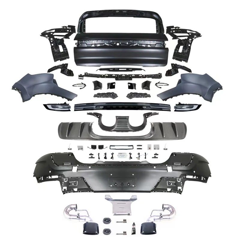 

Высокопроизводительные автозапчасти для 9y0.1 2018-2023, старый модифицированный 9Y0.2 TURBO GT, задний фонарь задней двери, задний бампер