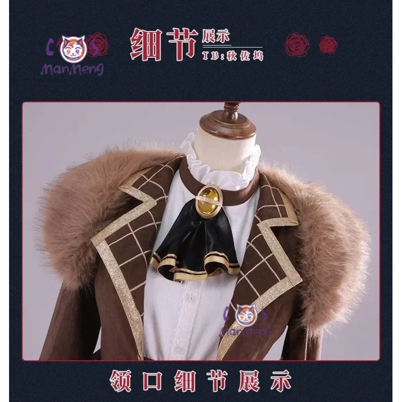 

Game Identity Ⅴ Perfumer Vera Nair Sands of Time Cosplay Costume Elegant women suit jacket skirt prop Halloween party uniform