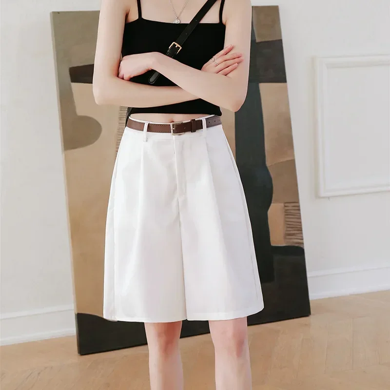 2023 Summer New Fashion Brand High Waist Slim Elastic Slim Loose Sagging Wide Leg Pants Wearing Casual and Comfortable Suit Pant