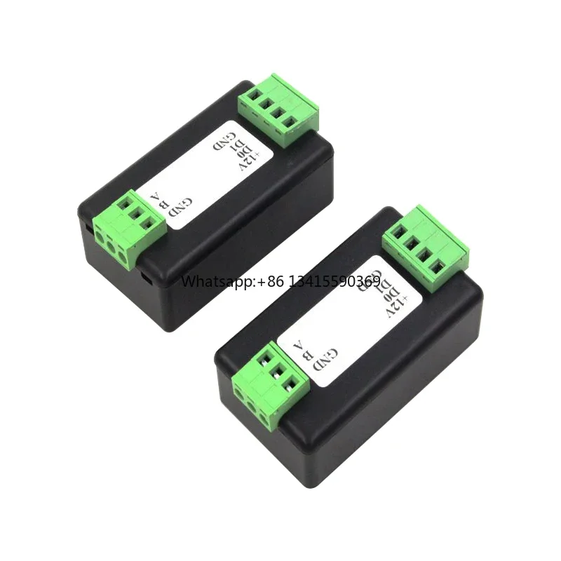 

Wiegand Extender Wiegand RS485 Converter WG With Exit Button Switching Signal Bidirectional Transmission Access Control Reader