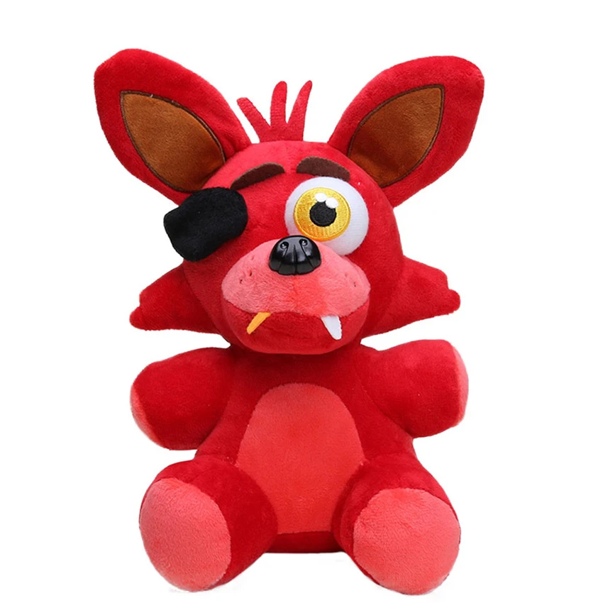 2025.Five Nights at Freddy's (FNAF) - Cute Plush Toys. 18cm Game Dolls: Bonnie Bear, Foxy from the Animated Series. Freddy Plush