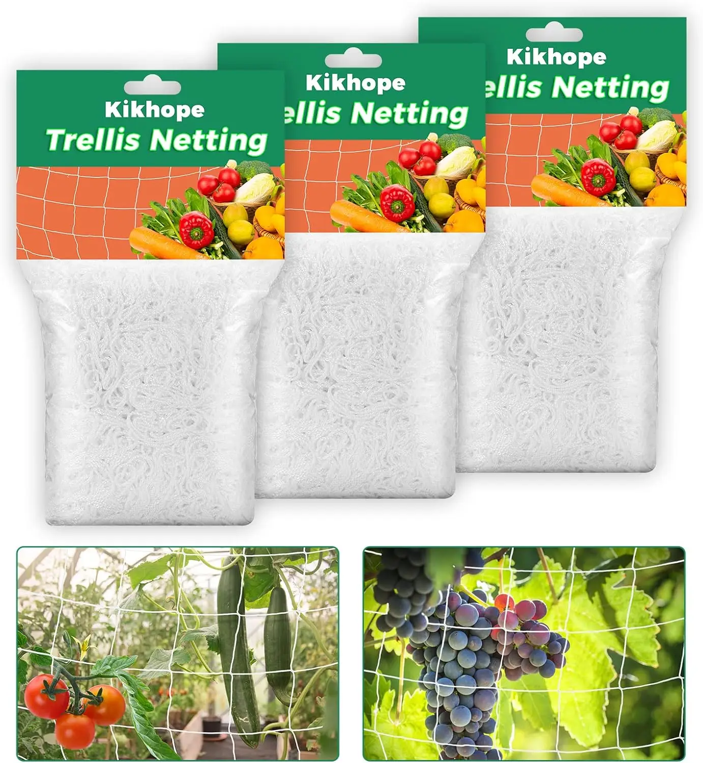 1PCS High-quality  Garden Climbing Plant Net Loofah Garden Plant Climbing Net Cucumber Vine Planting Bracke