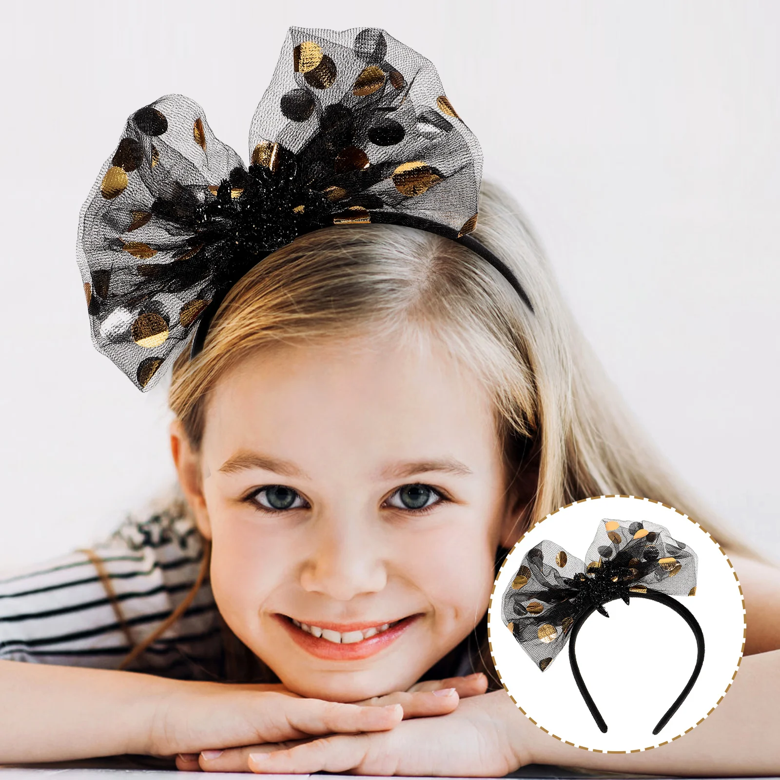

Halloween Party Hair Bands Head Headband for Headbands Bow Birthday Clothing