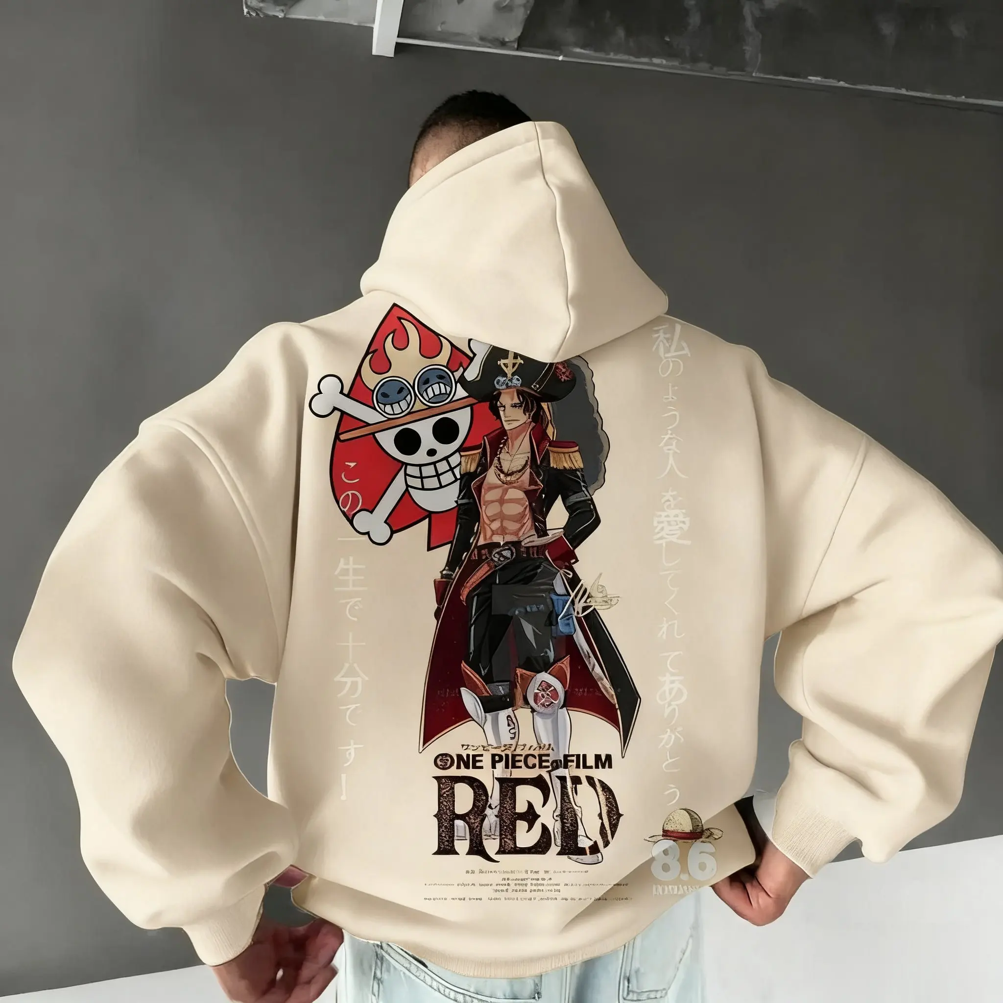 

Цельная толстовка с капюшоном в стиле аниме для мужчин и женщин, пуловер, куртка с японским мультяшным принтом, повседневная уличная одежда, карнавальный костюм унисекс, осенняя мода