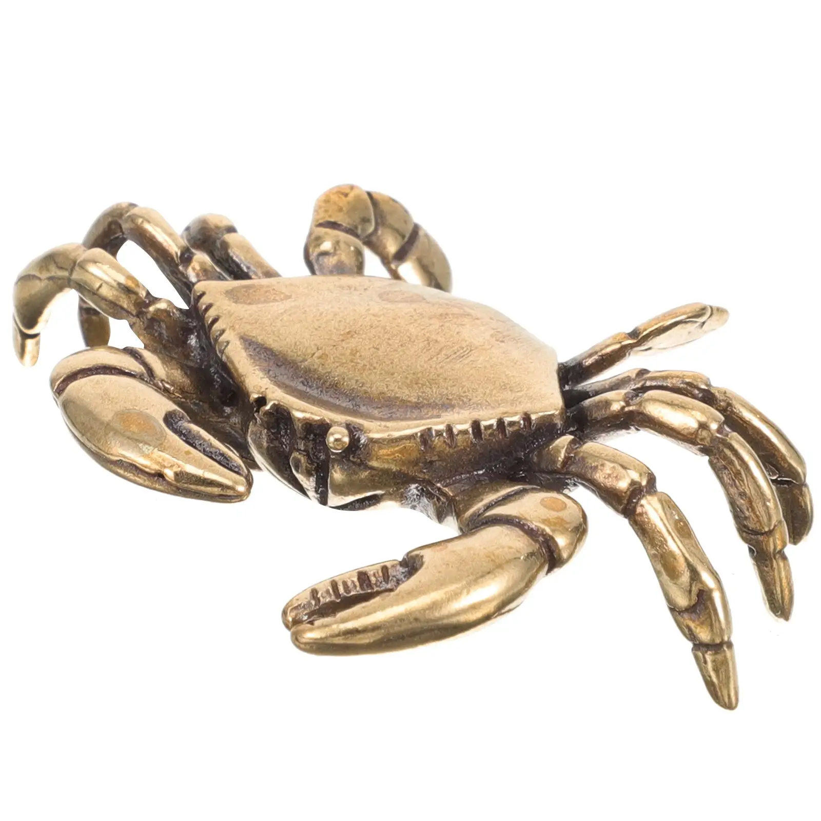 

Copper Crab Figurine Home Decor Statue for Shelf Table Living Room Bedroom Copper Decor Gifts Craftsmanship Holiday Mementos