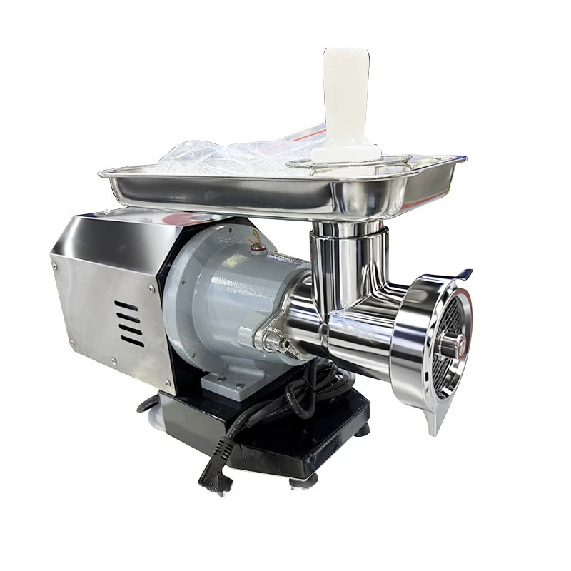 Desktop meat grinder, commercial high-power stainless steel, enema, stir and mince