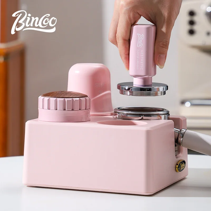 

Станция для утрамбовки кофе Bincoo, распределитель порошка, комбинированный набор для утрамбовки кофе, набор из трех предметов для кофейной посуды 51/58 мм
