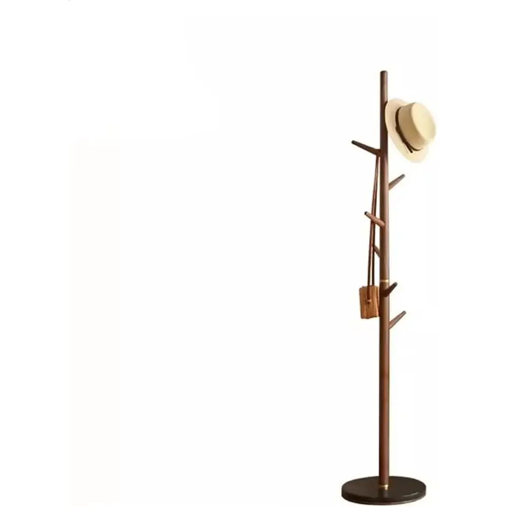 

Деревянная подставка для дерева в прихожей с вешалкой для гостиной и спальни, идеально подходит для подвешивания одежды и сумок