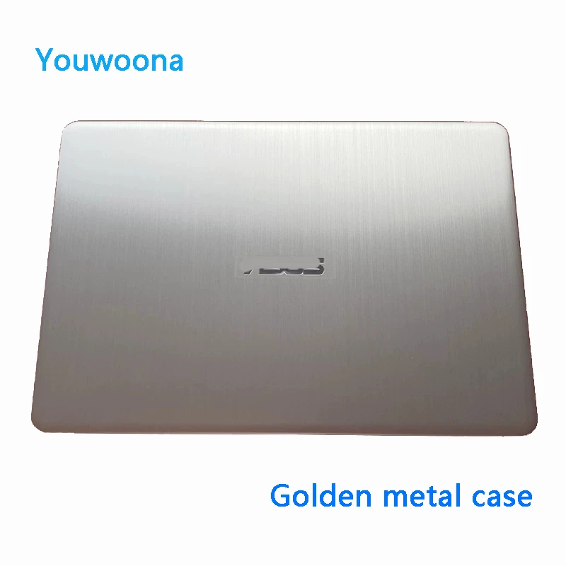 NEW ORIGINAL Laptop Replacement Lcd Back Cover Case A Case For ASUS X411UQ S410U S4000U S4100V S4200U Golden metal case