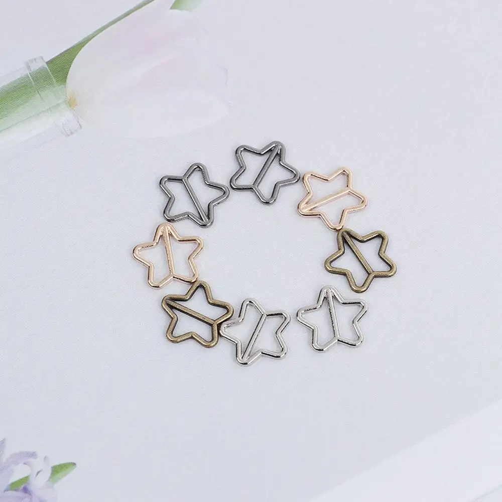 20pcs High quality  Mini Ultra-small Diy Dolls Buckles Tri-glide Star Buckle  Bags Accessories Belt Buttons