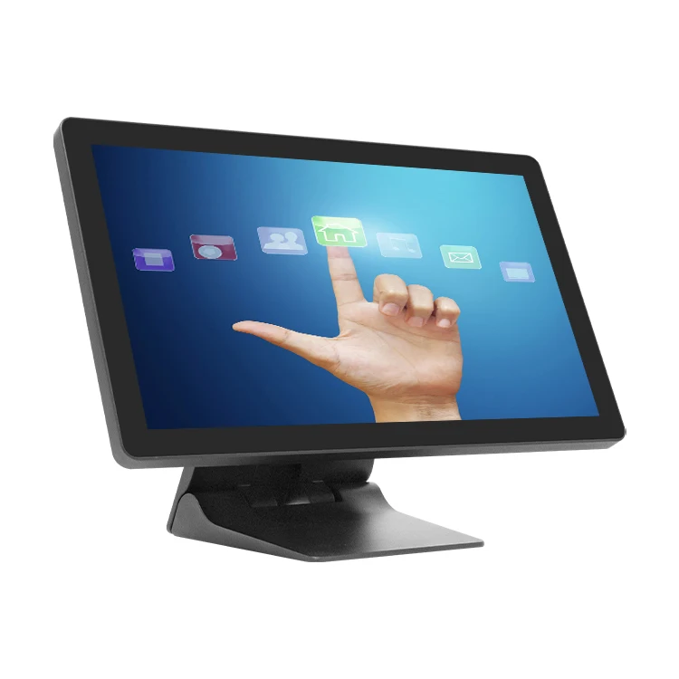 18.5-Inch Industrial Grade LCD with Projected Capacitive Touch, 1920x1080, Heavy-Duty Steel Case
