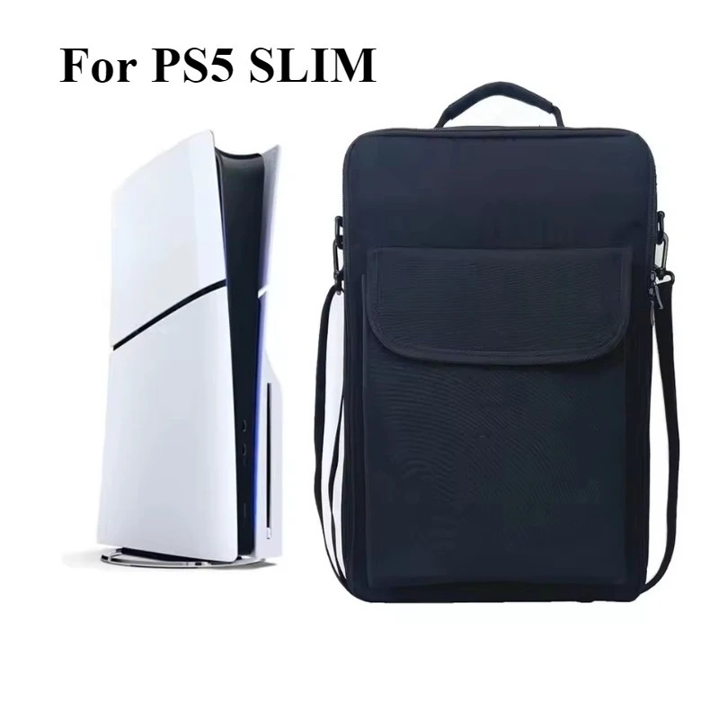 

New Portable For PS5 Slim Travel Carrying Case Storage Shoulder Bag Cover Backpack For Playstation 5 Slim Game Accessories