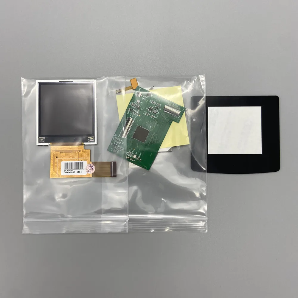 2,2 inch GBC LCD LCD-scherm met hoge helderheid voor Gameboy Color GBC, Plug and Play zonder lassen en shell-snijden.
