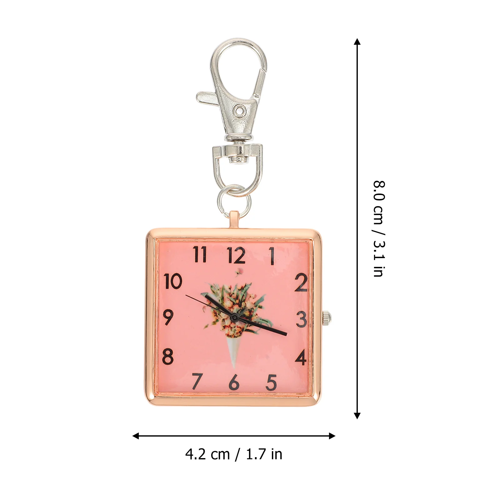 ممرضة ساعة الجيب خمر مفتاح مشبك تصميم لامتحان الطلاب شنقا ساعة مفتاح حلقة قلادة الصدر ووتش