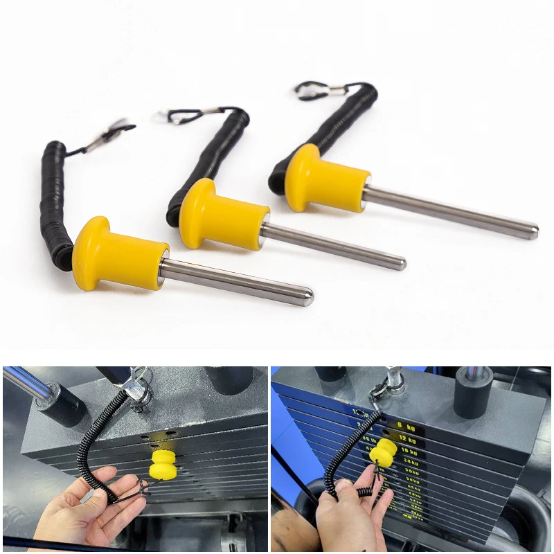 Home Gym Magnetic Bolts-Fitness Equipment Replacement Accessories for Strength Training, Counterweight Block, and Pull Pin Belt