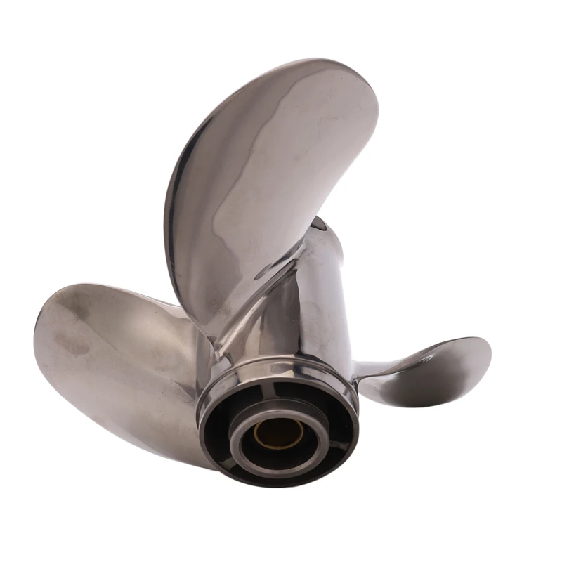 Boat Motor Stainless Steel Propeller 9 7/8X13-F For Yamaha 20HP 25HP 30HP Outboard Engine 9 7/8 X 13 -F 664-45949-02-00