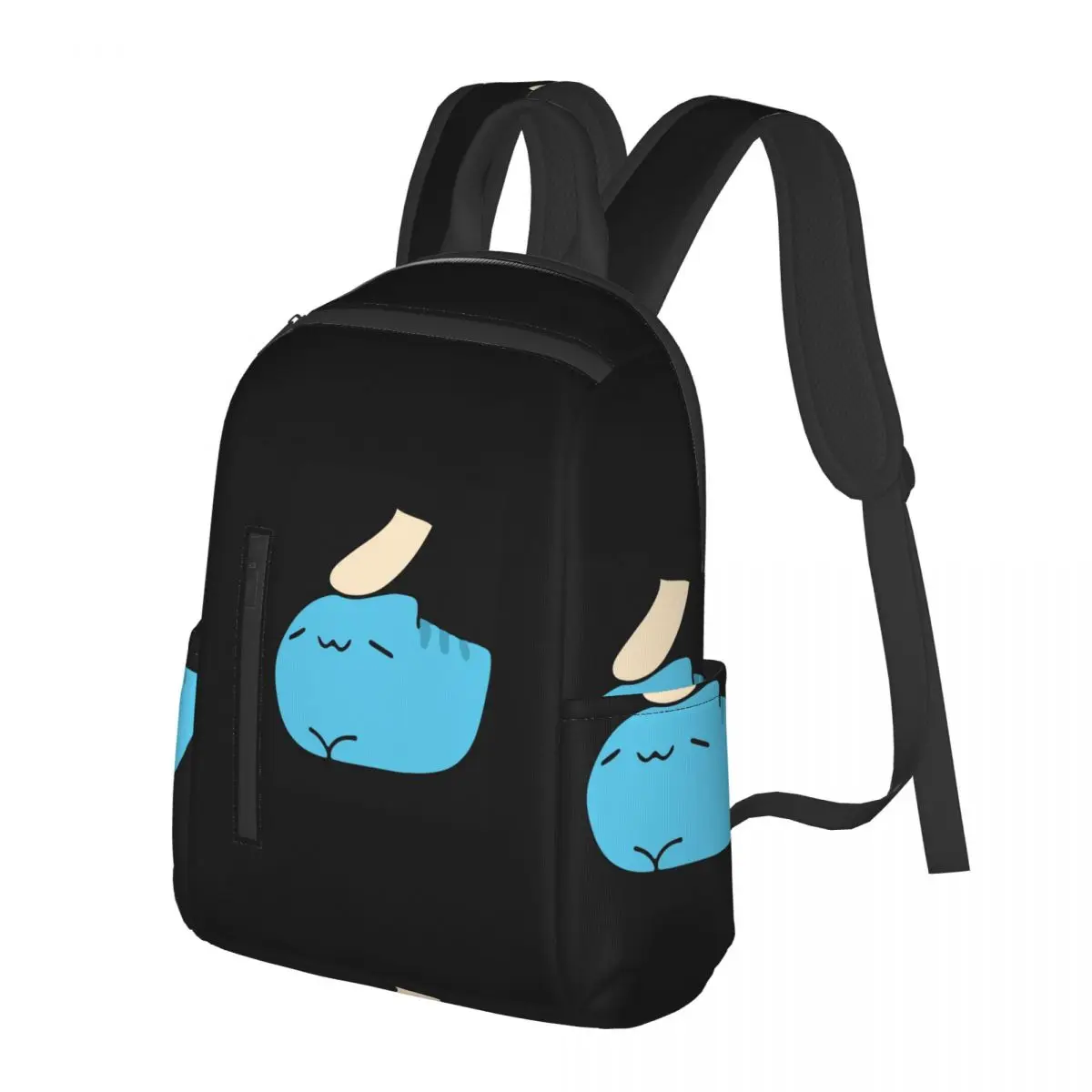 Comic Cat Bugcat Capoo Bug Cat Student Backpack School Bag Hiking Travel Daypack for Boys Girls Bookbag Shoulder Bags