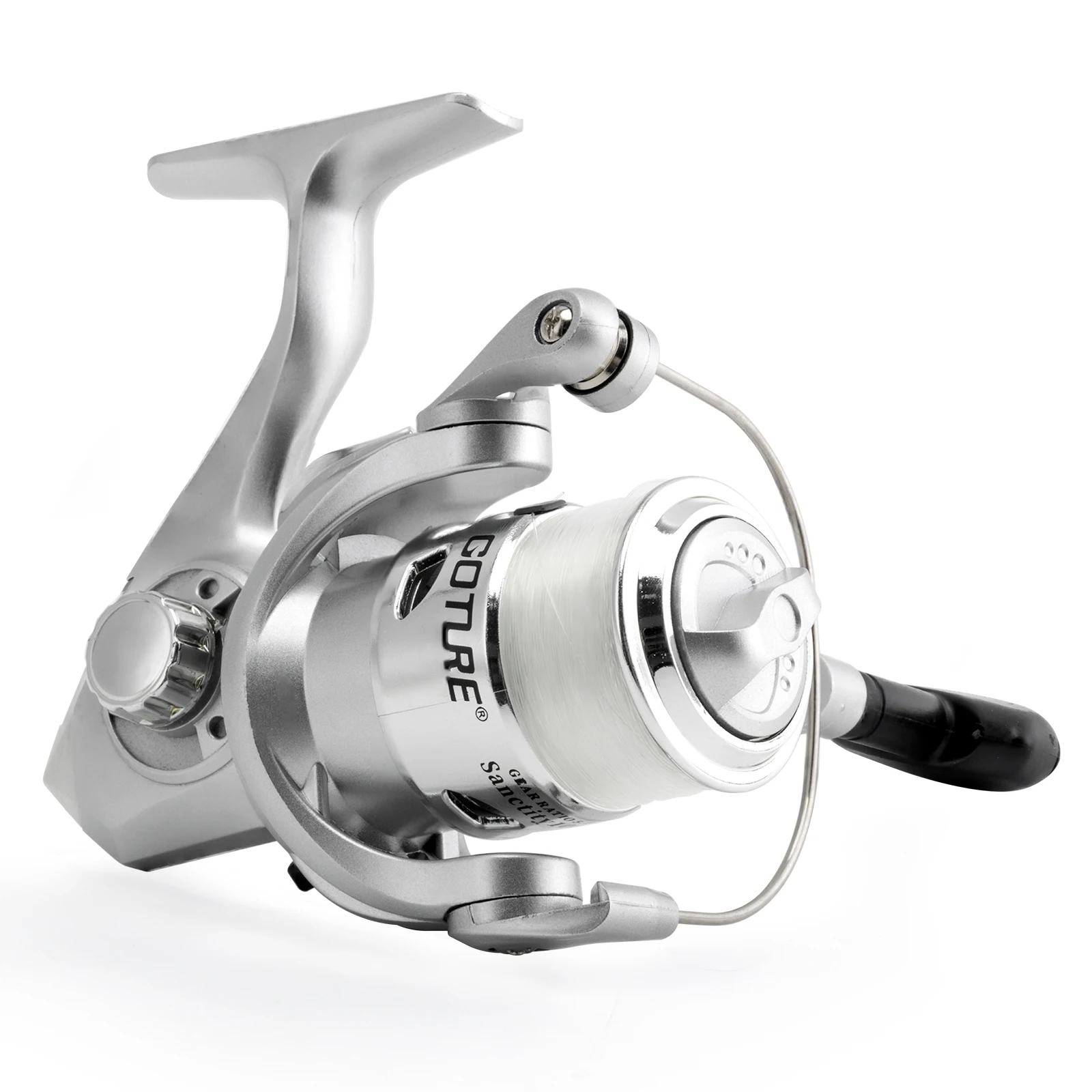 

Goture Spinning Fishing Reel 1000-6000 Series 5.2:1 Gear Ratio Carp Wheel Durable Metal Body Fishing Gear for Freshwater