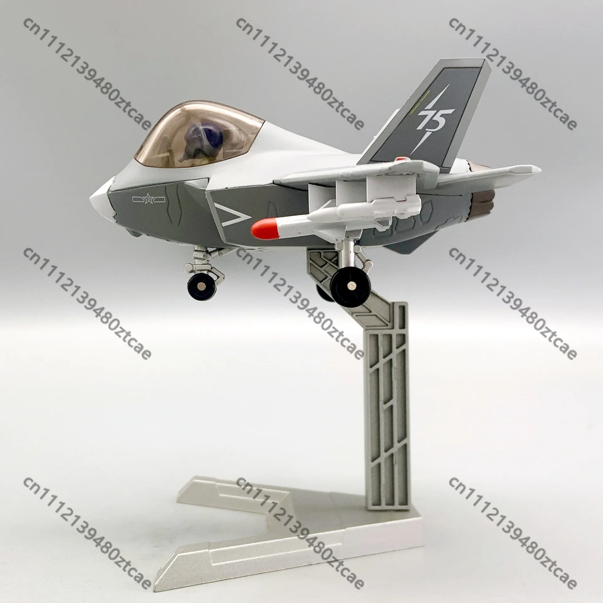 Q version Alloy Military Aircraft Model Fighter Transport Helicopter Ornament Gift