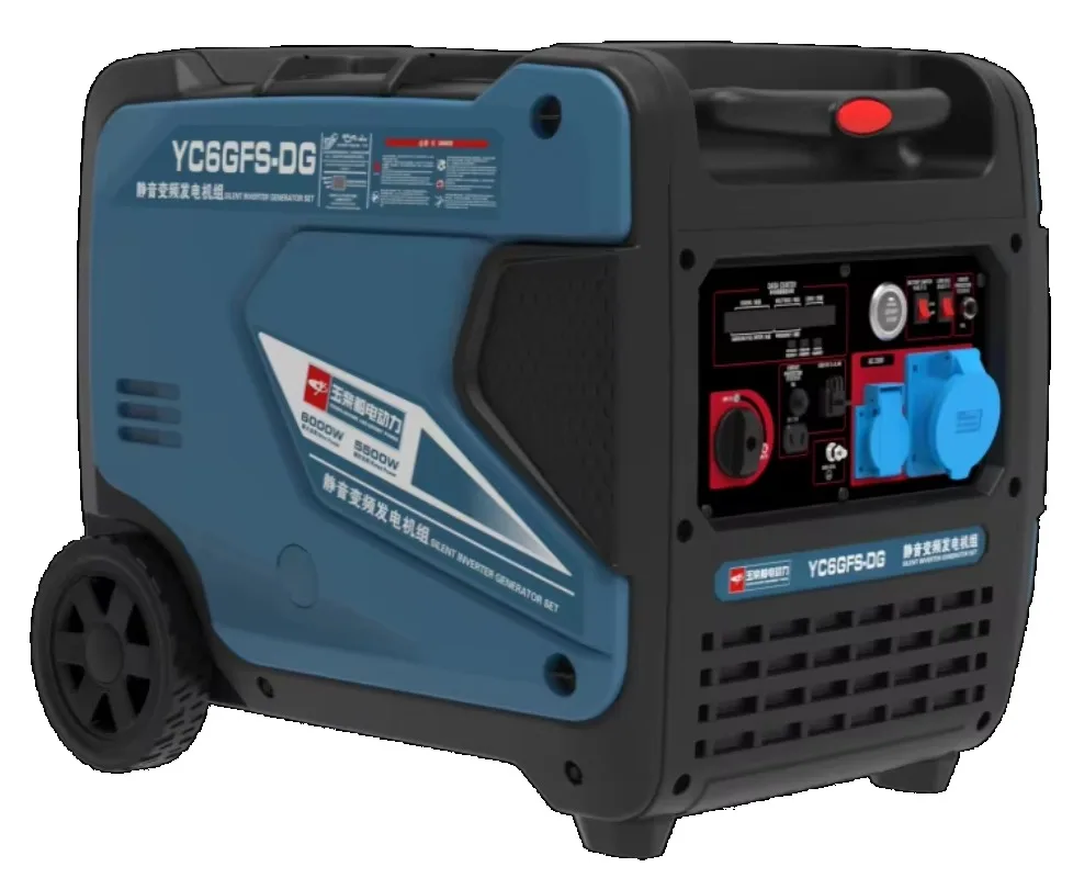 Portable Silent Inverter Generator 3KW-8KW Remote Start Duel Fuel Generator for Home Use & Camping