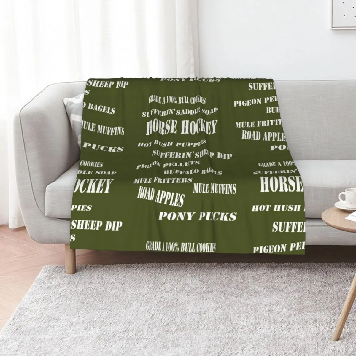 Potterisms classic catch phrases Throw Blanket Reusable Durable Soft Blanket for All Seasons