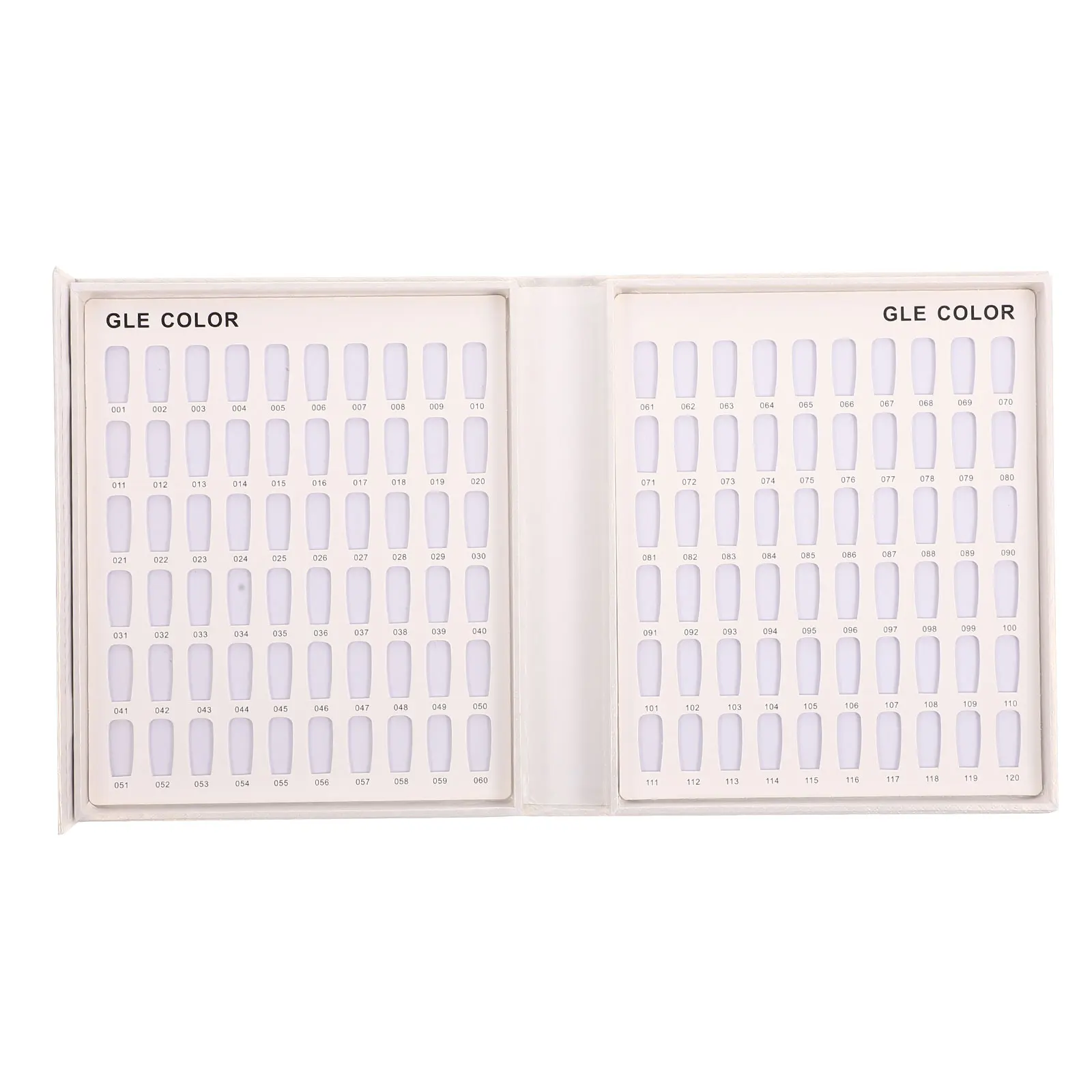 

Nail Art Display Board False Nails Tips Color Chart Paper Manicure Durable Salons Individuals Nail Showing Holder