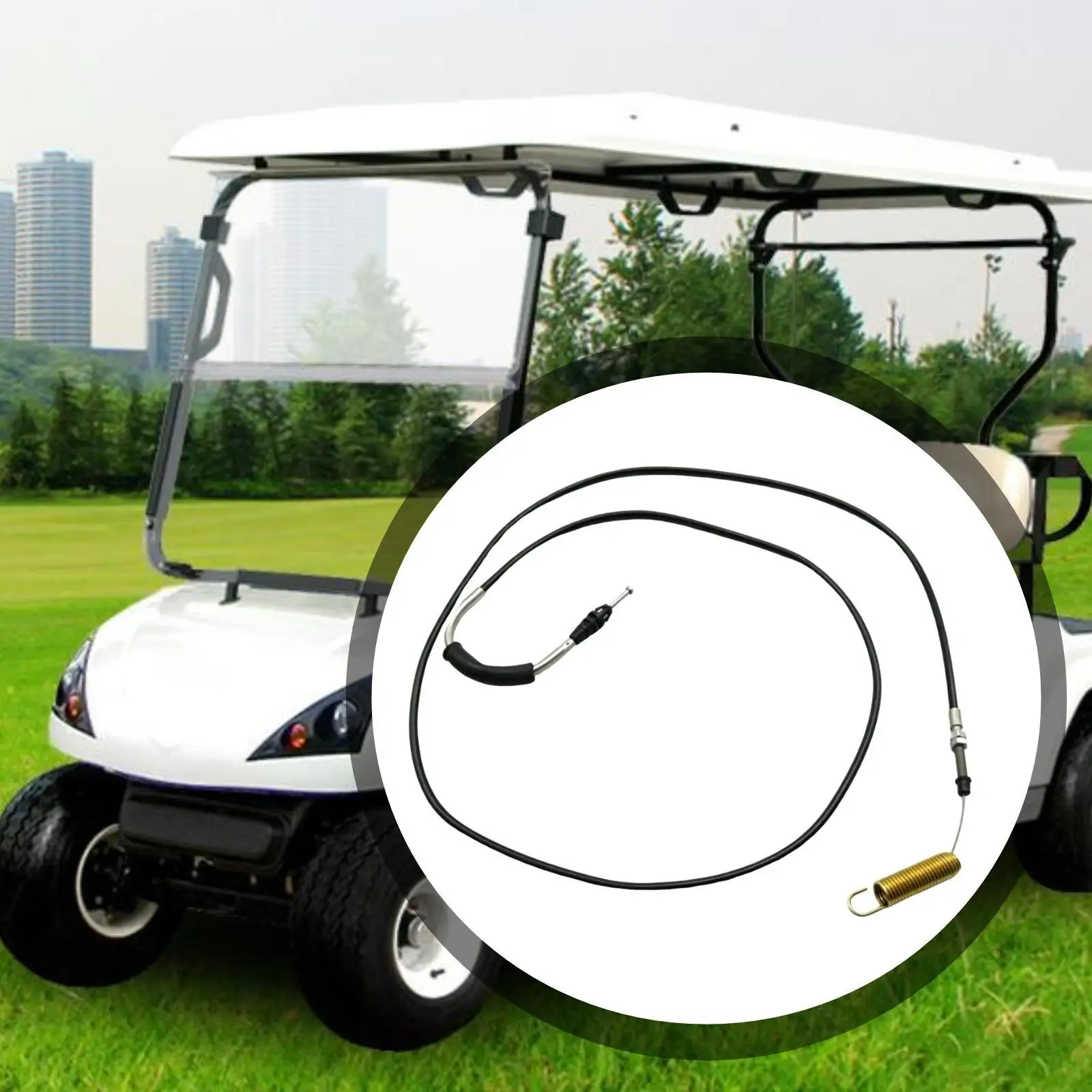 

Sturdy PVC Accelerator Cable Wear Resistant Golf Spare Part Easy Install for Golf 2008-2024 Equipment